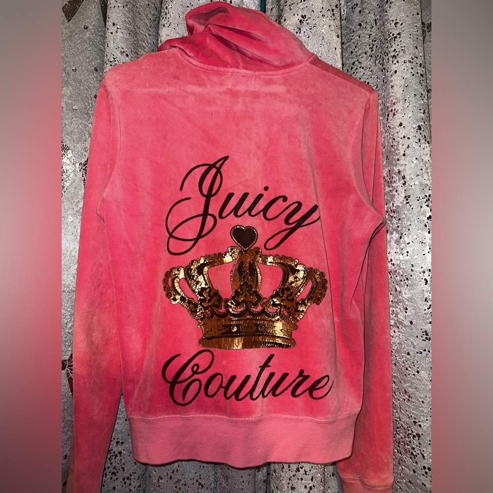 Juicy Couture pink vintage tracksuit top